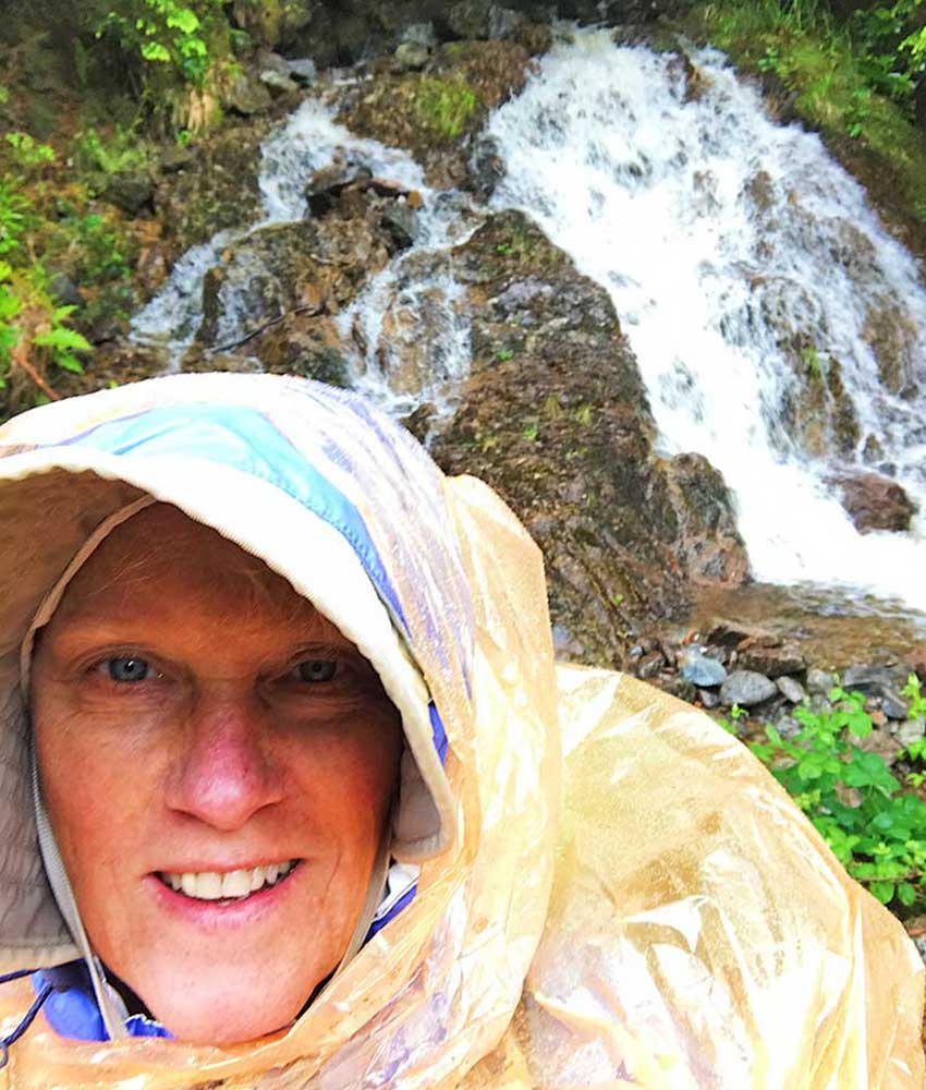 Great Glen Way waterfall